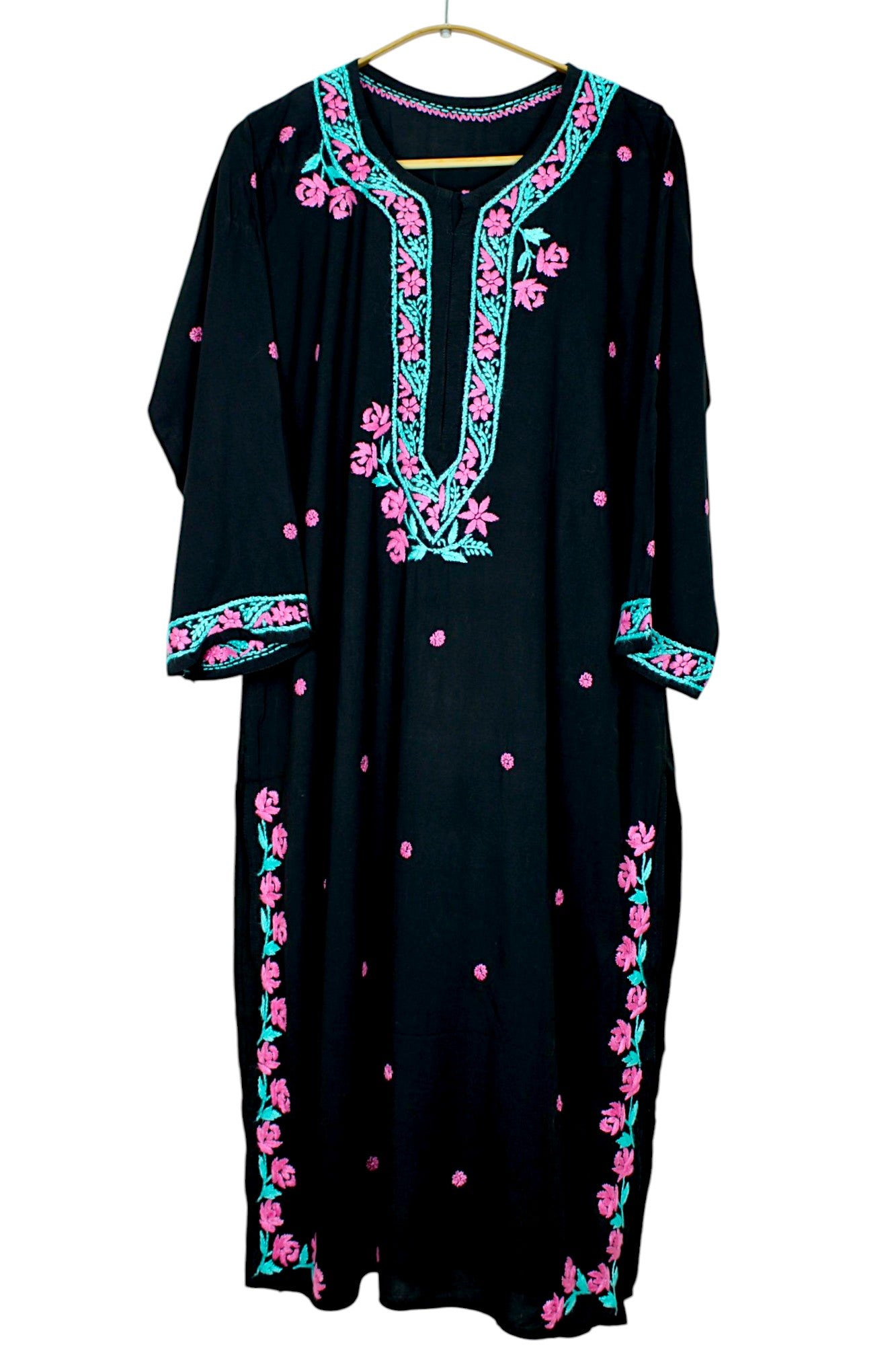 ALINA BLACK MODAL PREMIUM KURTA SET