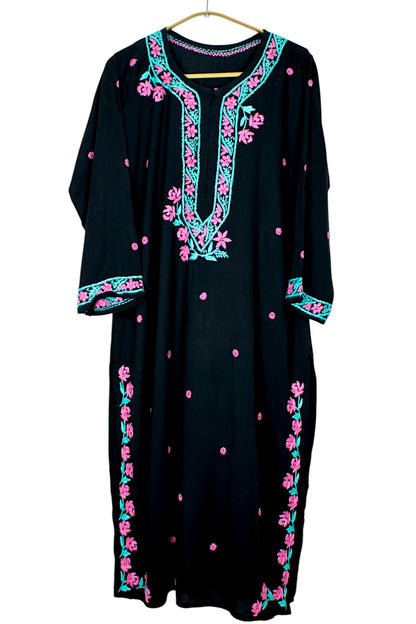 ALINA BLACK MODAL PREMIUM KURTA SET